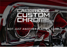Tablet Screenshot of cambridgecustomchrome.com
